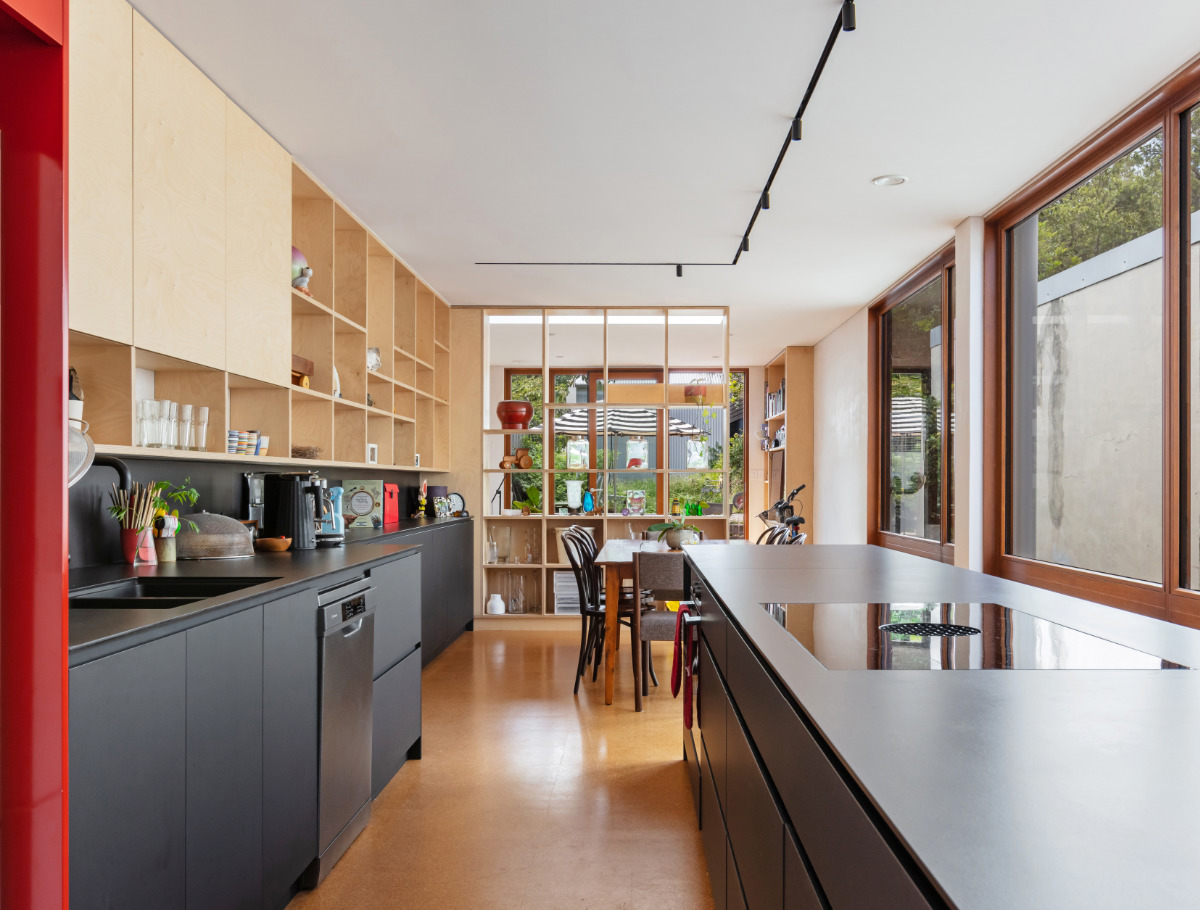 Kitchen of Annandale Passive House Sydney